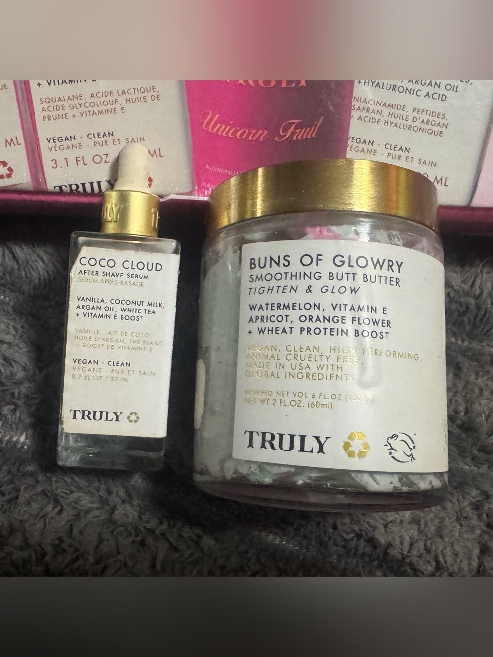 TRULY Coco Cloud After Shave Serum - White and Gold